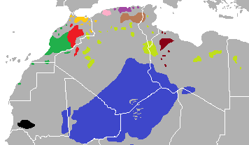 خارطة الامازيغية